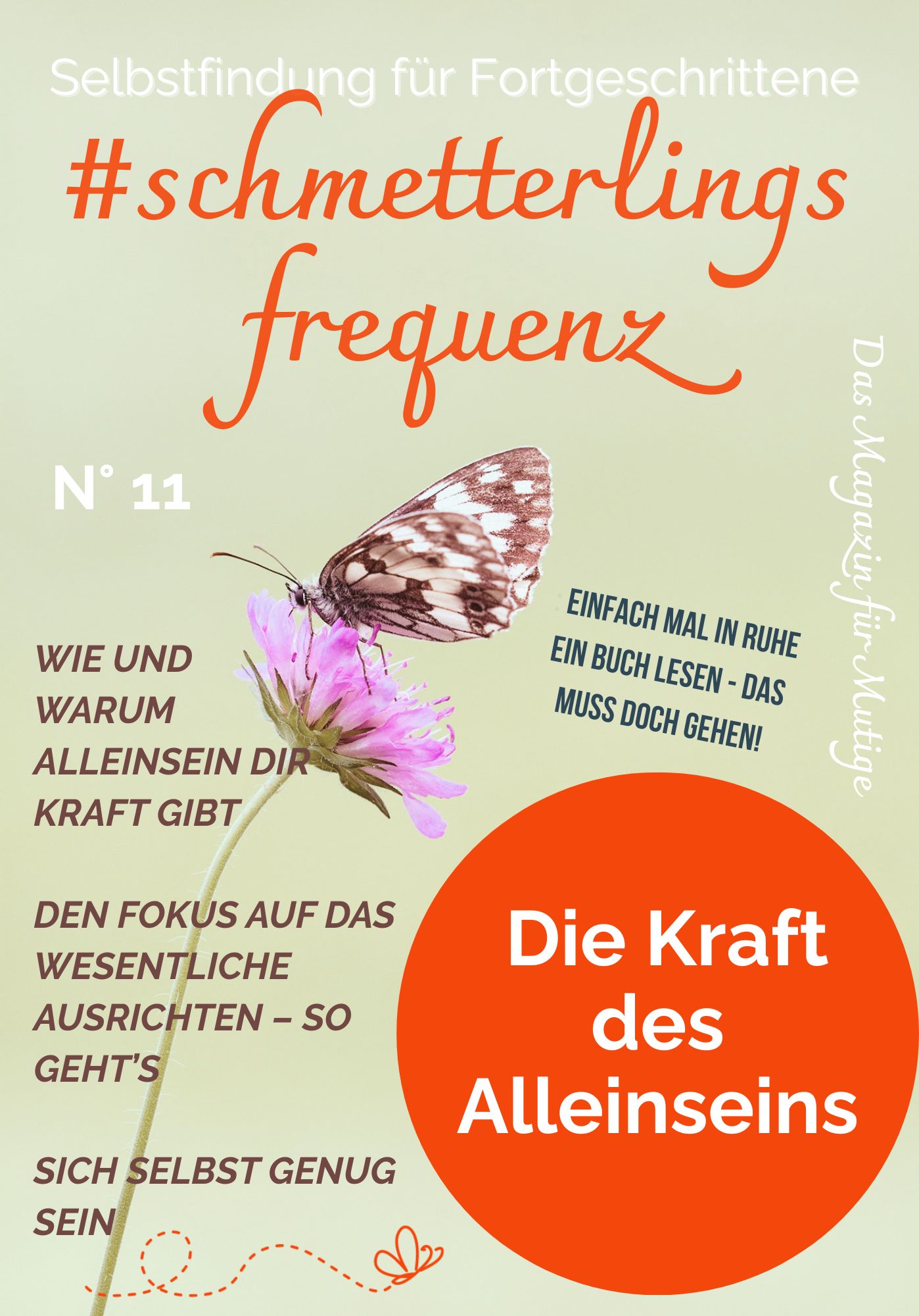 Titelbild Magazin #schmetterlingsfrequenz No. 11