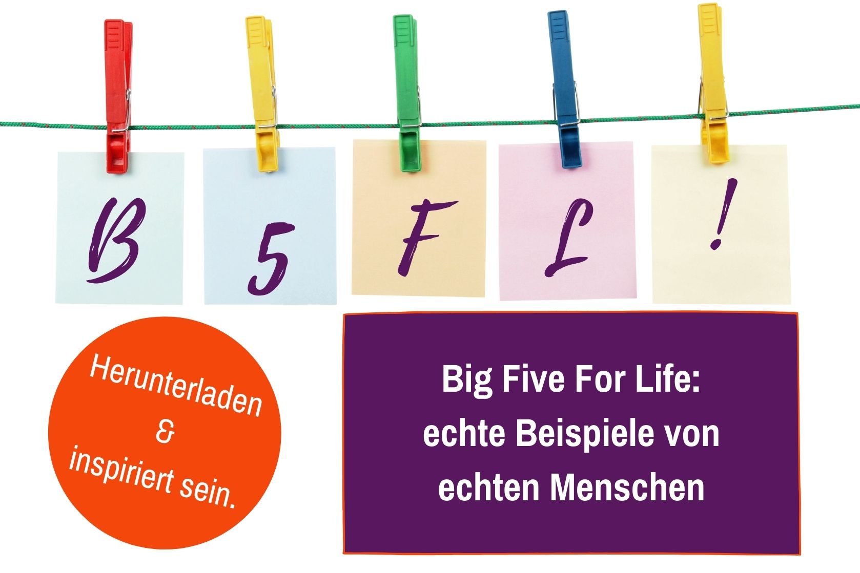 Beispiele big five for life download